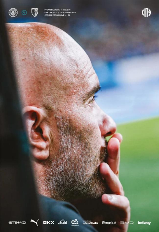MAN CITY v BOURNEMOUTH 2026/27